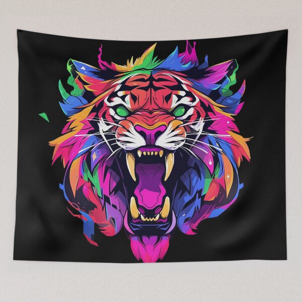Item preview, wild tiger designed and sold by maniabx.