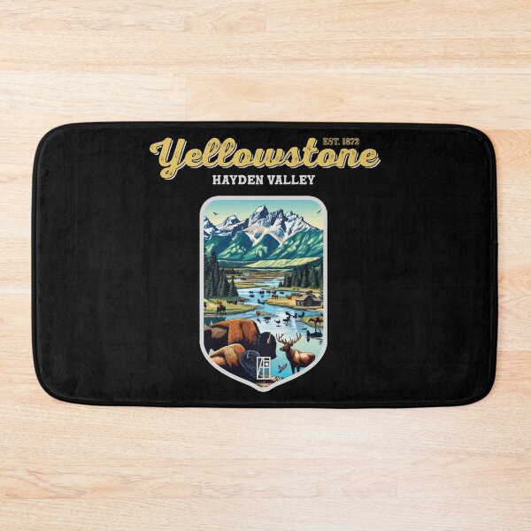 Item preview, USA - NATIONAL PARK - YELLOWSTONE Hayden Valley - 7 designed and sold by ArtProjectShop.