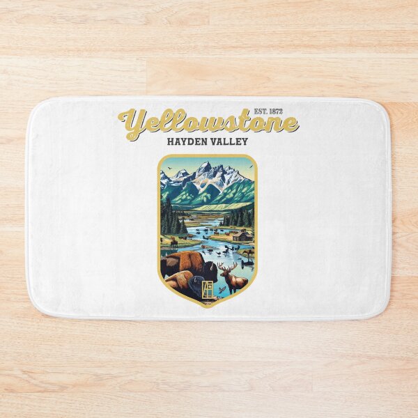 Item preview, USA - NATIONAL PARK - YELLOWSTONE Hayden Valley - 8 designed and sold by ArtProjectShop.
