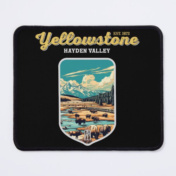 Item preview, USA - NATIONAL PARK - YELLOWSTONE Hayden Valley - 9 designed and sold by ArtProjectShop.