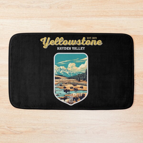 Item preview, USA - NATIONAL PARK - YELLOWSTONE Hayden Valley - 9 designed and sold by ArtProjectShop.