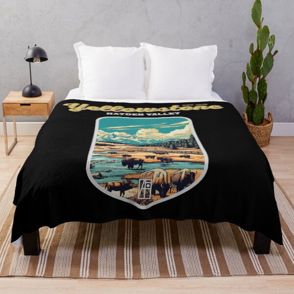 Item preview, USA - NATIONAL PARK - YELLOWSTONE Hayden Valley - 9 designed and sold by ArtProjectShop.