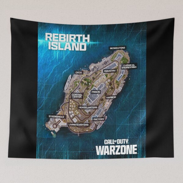 Item preview, Rebirth island Map - Rebirth island 2024 designed and sold by jaggyboy.