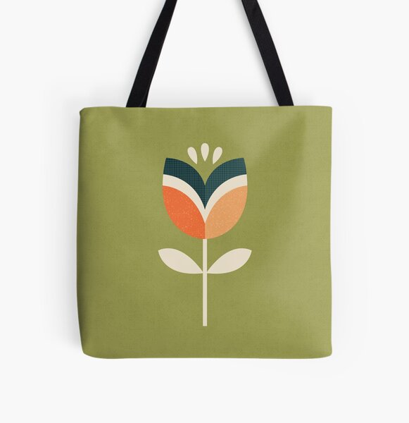 Chestnut Soft Tulip tote bag  Collagerie