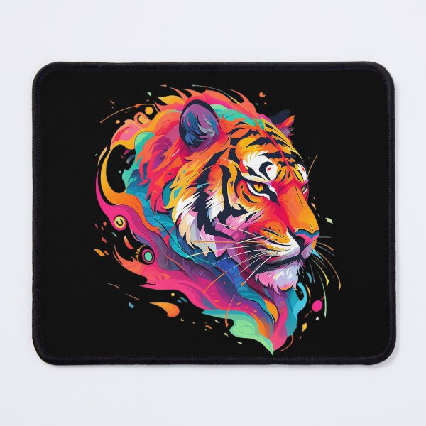 Item preview, colorful tiger designed and sold by maniabx.