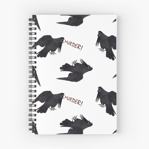 Item preview, Crow Cawing Murder designed and sold by Moon Dog Art.