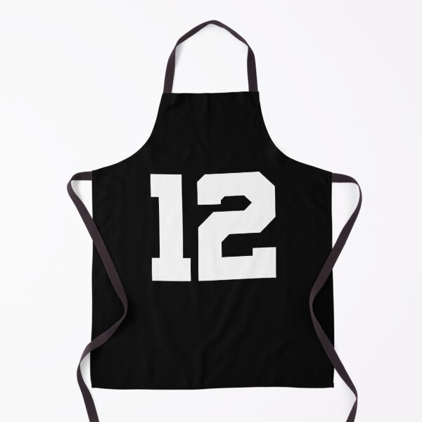 Item preview, 12, twelve, white, University designed and sold by Numbers-Art.