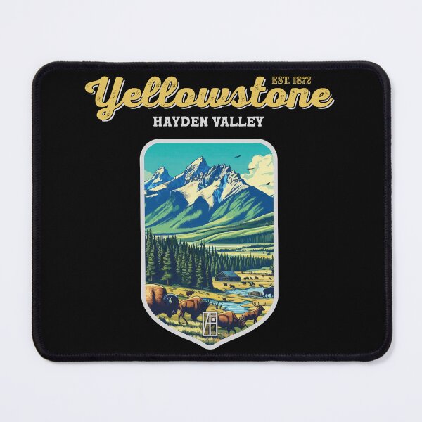 Item preview, USA - NATIONAL PARK - YELLOWSTONE Hayden Valley - 11 designed and sold by ArtProjectShop.