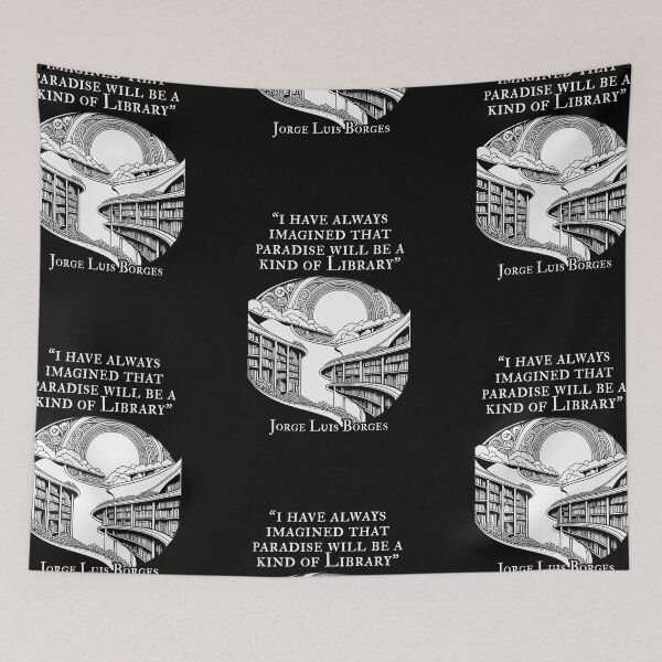 Item preview, Borges-Inspired Apparel: Where Paradise Resides in the Library! designed and sold by chillstudio.