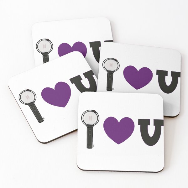 Item preview, BTS Lightstick ‘I Love U’  designed and sold by ArtsbyDia.