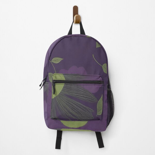 Item preview, RogerPattern - "Floral in shades of purple and green" designed and sold by RogerPattern.