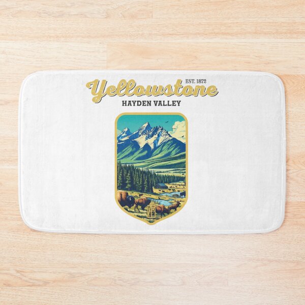 Item preview, USA - NATIONAL PARK - YELLOWSTONE Hayden Valley - 12 designed and sold by ArtProjectShop.