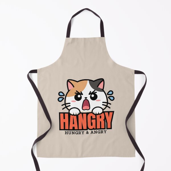 Item preview, Hangry | Cute Angry Calico Cat Feeling Hungry designed and sold by Kimochi-Shop.