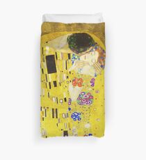 HD The Kiss, by Gustav Klimt 1907-1908 HIGH DEFINITION Duvet Cover