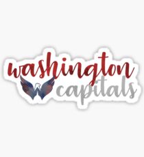 Washington Capitals watercolor Sticker
