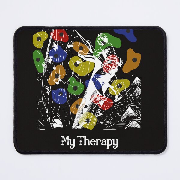 Item preview, Boulder climbing my therapy designed and sold by Yeyishop.