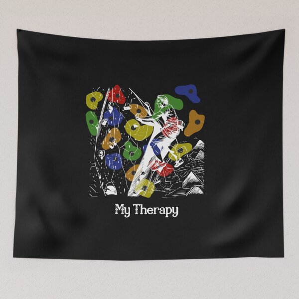 Item preview, Boulder climbing my therapy designed and sold by Yeyishop.