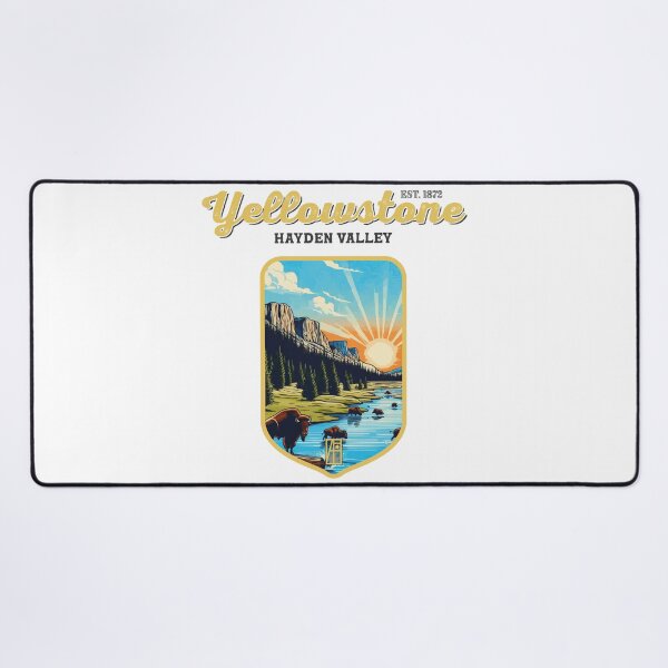 Item preview, USA - NATIONAL PARK - YELLOWSTONE Hayden Valley - 14 designed and sold by ArtProjectShop.