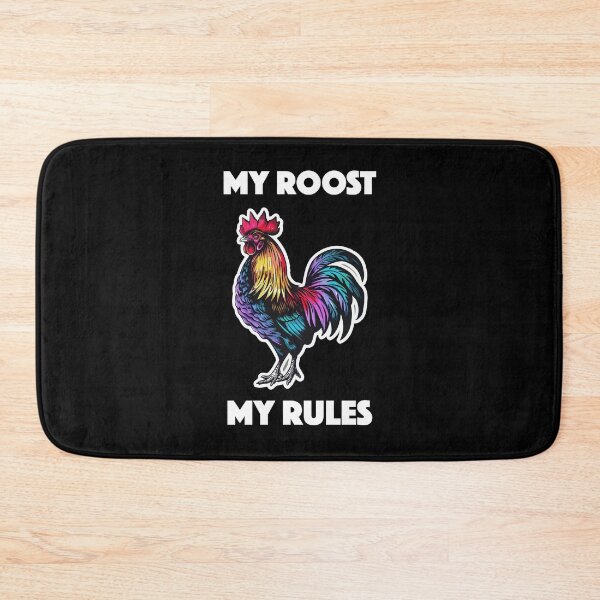 Item preview, Rooster - My Roost, My Rules (with White Lettering) designed and sold by VelvetRoom.