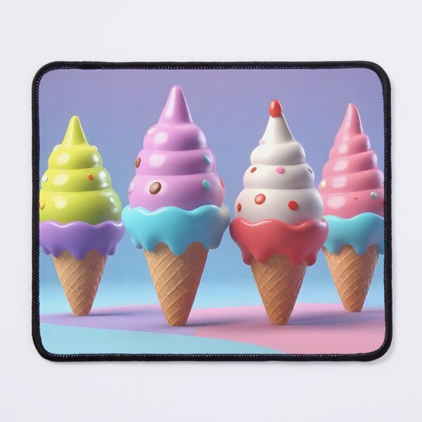 Item preview, ADORABLE DELICIOUS ICE CREAM CONES designed and sold by Arts4U.