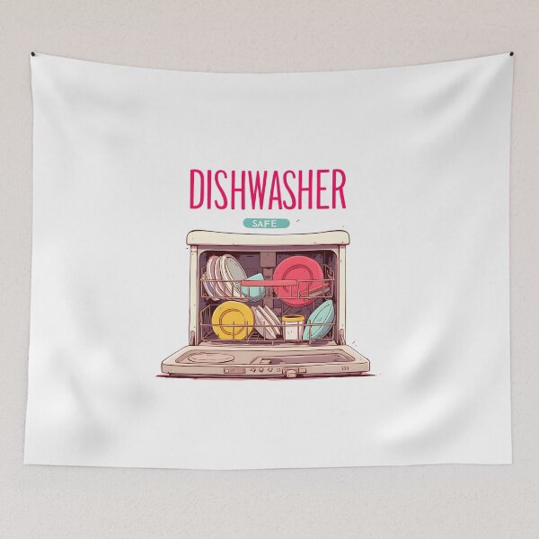 Item preview, Dishwasher Safe designed and sold by StickySparkle.