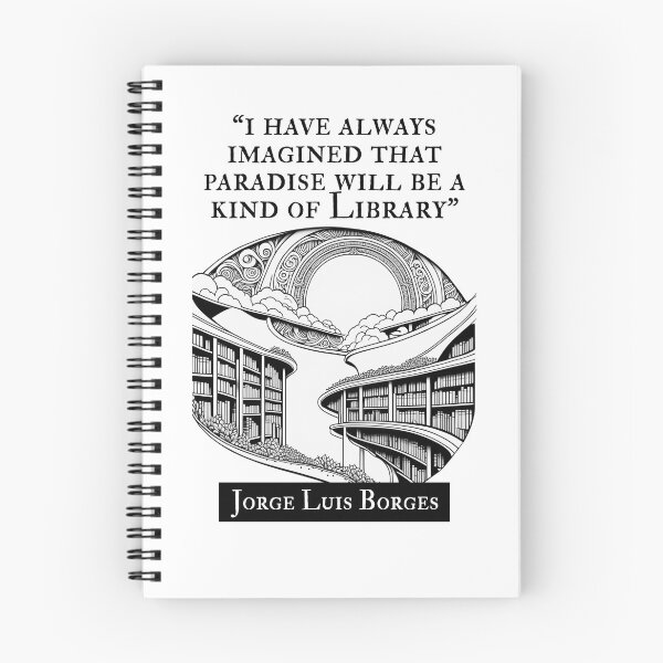 Item preview, Borges-Inspired Apparel: Where Paradise Resides in the Library! designed and sold by chillstudio.