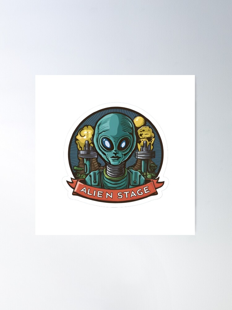 ALIEN STAGE フォトカ ステッカー ポスター Alien stage - Tapestry - Poster (ALIEN STAGE ポスター/B