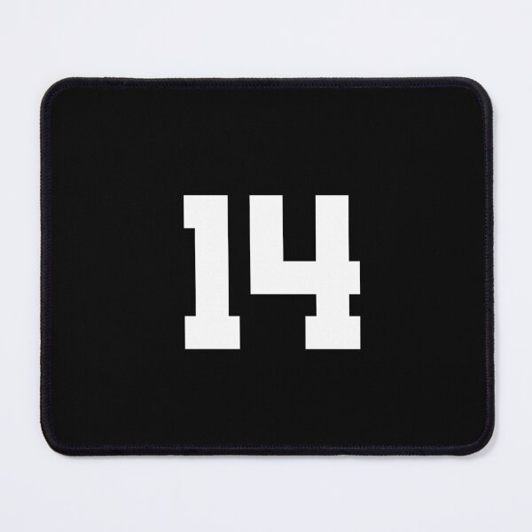 Item preview, 14, fourteen, white, University designed and sold by Numbers-Art.