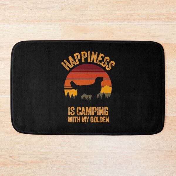 Item preview, Country Happiness Is Camping With My Golden Retriever  designed and sold by Guarddogdrive.