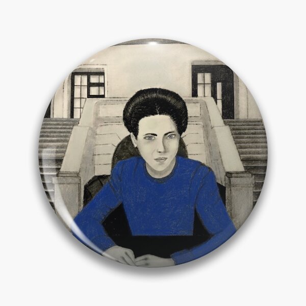 Item preview, Portrait of Simone de Beauvoir designed and sold by ArtAndBliss.