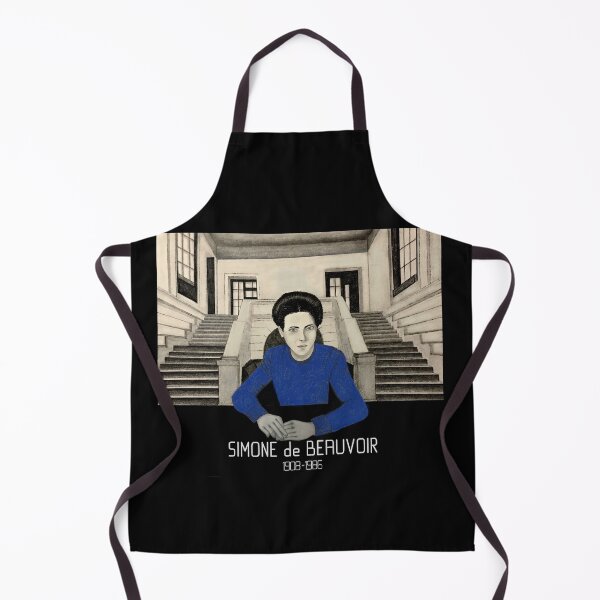 Item preview, Portrait of Simone de Beauvoir designed and sold by ArtAndBliss.