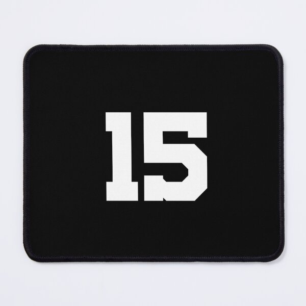 Item preview, 15, fifteen, white, University designed and sold by Numbers-Art.