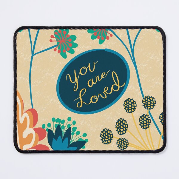 Item preview, You are loved flower garden designed and sold by Celeste Bocchicchio-Chaudhri.