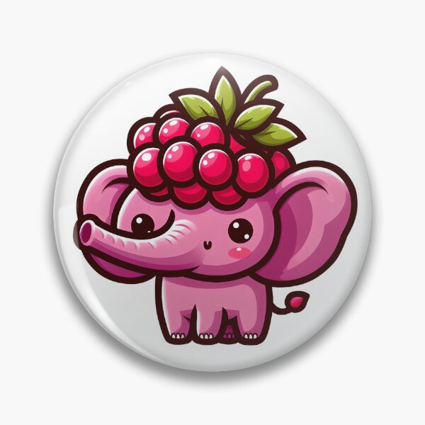 Item preview, Elephant Raspberry designed and sold by Delidream.