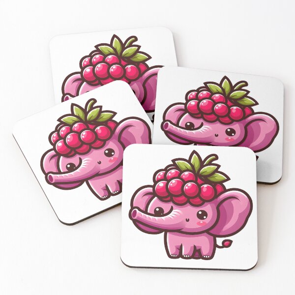Item preview, Elephant Raspberry designed and sold by Delidream.