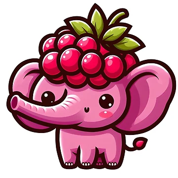 Artwork thumbnail, Elephant Raspberry by Delidream