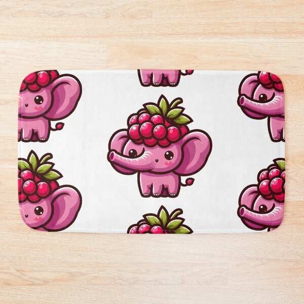 Item preview, Elephant Raspberry designed and sold by Delidream.