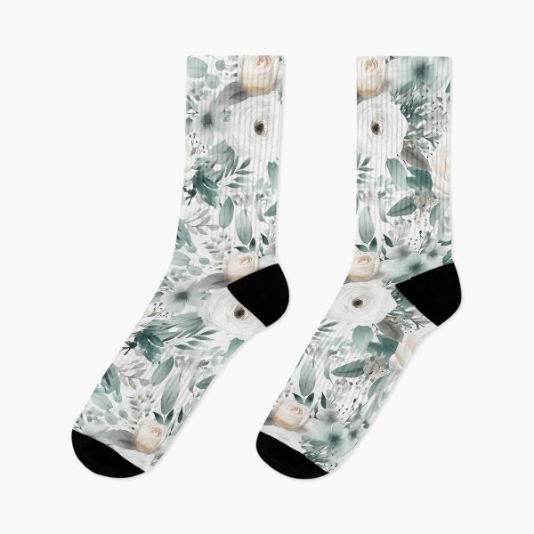 Item preview, Sage Green Floral Pattern designed and sold by Magnuna.