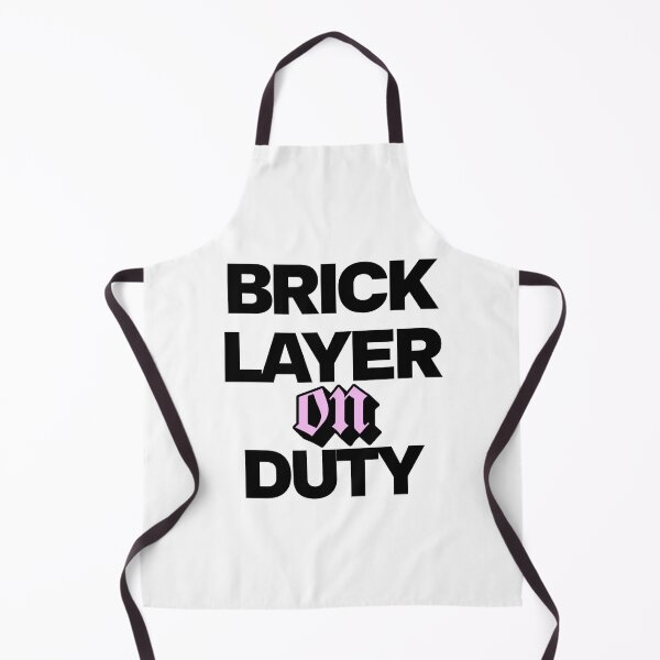 Item preview, Bricklayer On Duty  designed and sold by DomTeesHaven.