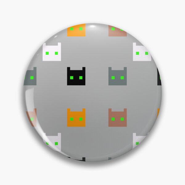 Item preview, 8-Bit Cat Faces: A Quintet of Pixelated Icons designed and sold by EWNDesigns.