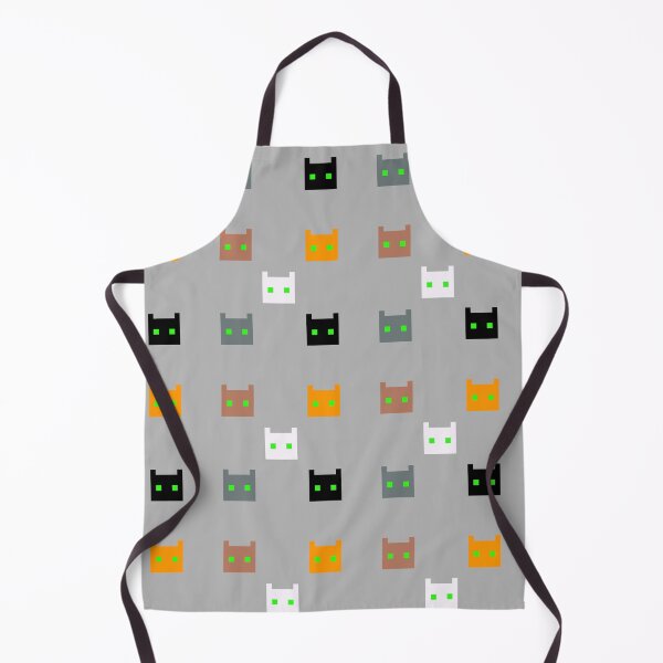 Item preview, 8-Bit Cat Faces: A Quintet of Pixelated Icons designed and sold by EWNDesigns.