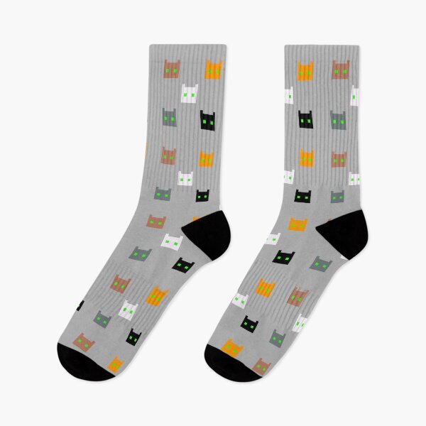 Item preview, 8-Bit Cat Faces: A Quintet of Pixelated Icons designed and sold by EWNDesigns.
