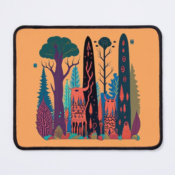 Item preview, strange forest creatures in boho style - dePace' designed and sold by mrpropcake.
