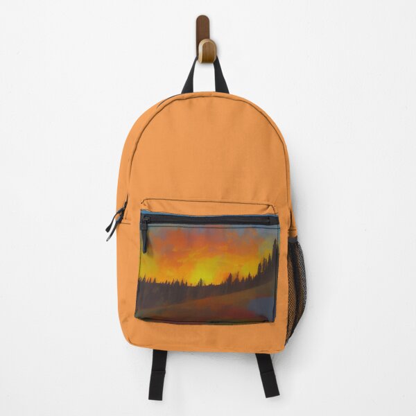 Item preview, Sunrise on Hill Surrounded by Trees designed and sold by Nini-6812.
