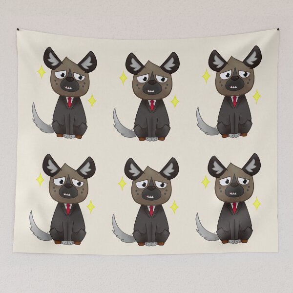 Item preview, office hyena designed and sold by LemonFur.