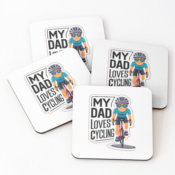 Item preview, My Dad Loves Cycling - Father's Day designed and sold by mergmart.