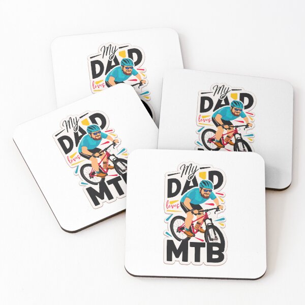 Item preview, My Dad Loves MTB - Father's Day designed and sold by mergmart.