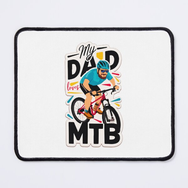 Item preview, My Dad Loves MTB - Father's Day designed and sold by mergmart.
