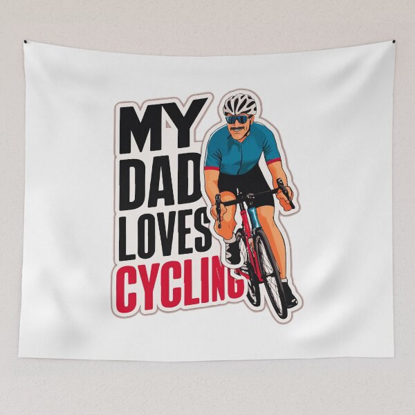 Item preview, My Dad Loves Road Bike Cycling - Father's Day designed and sold by mergmart.