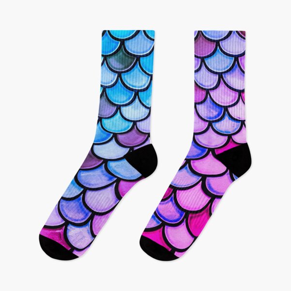 Item preview, Girly Cute Magenta Purple and Blue - Mermaid Scales designed and sold by MFGB-Creations.